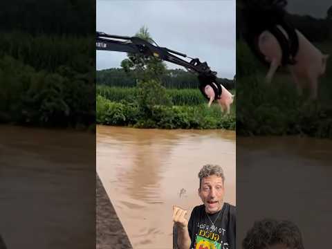 La inundación en China