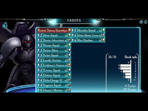 Ladder - F-R-EOT-S (Nykona Sharrowkyn) - 9/10 Wins - Horus Heresy Legions