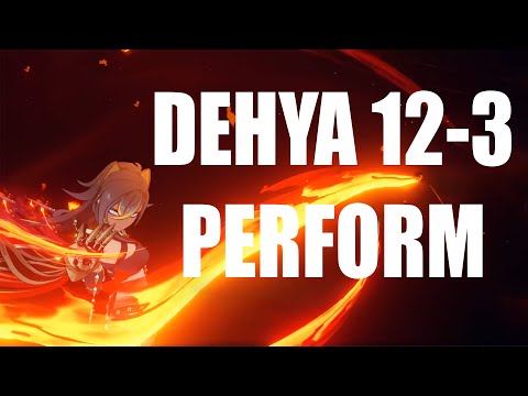 3.5 Spiral Abyss 12-3 First Half  C1 R1 DPS DEHYA SUPERMACY