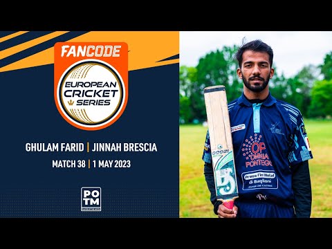 POTM: G.Farid - JIB vs CRS | Highlights | FanCode ECS Milan | 01 May 2023 | ECS23.275