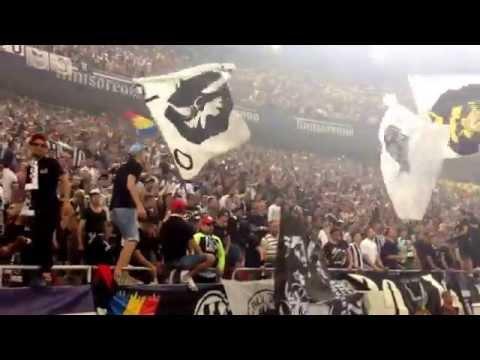 Primul pas pe stadion.. (GALERIA "U" CLUJ - Finala Cupei României)