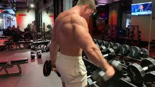 Hammer grip front raise exercise video thumbnail