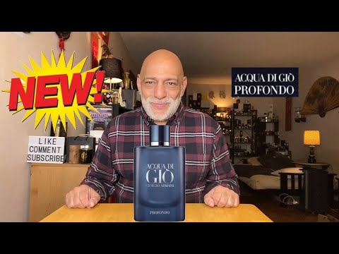 NEW Giorgio Armani ACQUA DI GIO PROFONDO First Impressions Fragrance REVIEW