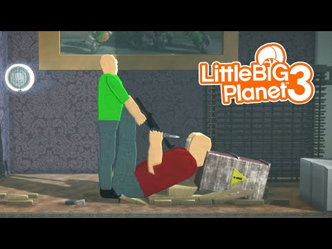 Home Intruder - Bob Fight [LittleBigPlanet 3] PS5 Gameplay