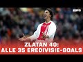 Zlatan 4️⃣0️⃣! Alle 35 Eredivisie-doelpunten van 'Ibracadabra' op een rij ⚽️