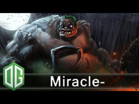 OG. Miracle- Pudge Gameplay - Unranked Match - OG Dota 2