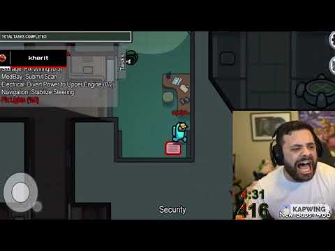 HBOX popoff after 200 IQ Among Us play