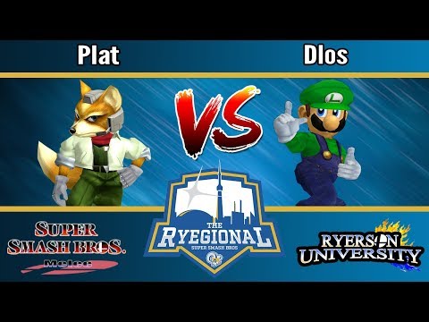 The Ryegional - Plat (Fox) vs Dlos (Luigi) -  Round Robin Pools