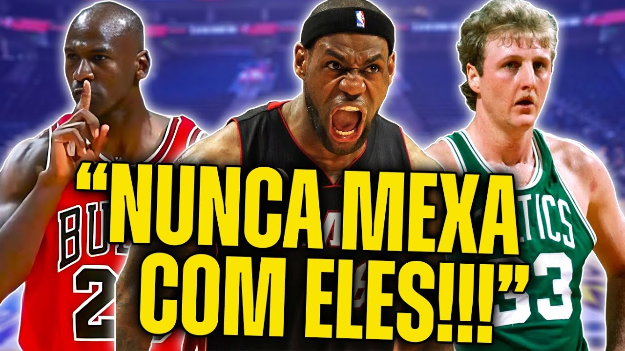 JOGADORES DA NBA QUE NÃO DEVEM SER PROVOCADOS DE JEITO NENHUM!!!