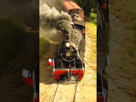 🇨🇱‼️TREN DE LA ARAUCANÍA POR LOTA ‼️ #train #steam #steamlocomotive #lota#chile