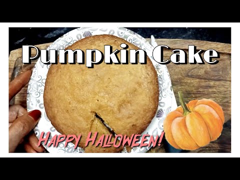 Gummadikaya Cake | Pumpkin cake in Telegu /For Thanksgiving  (4K UHD)