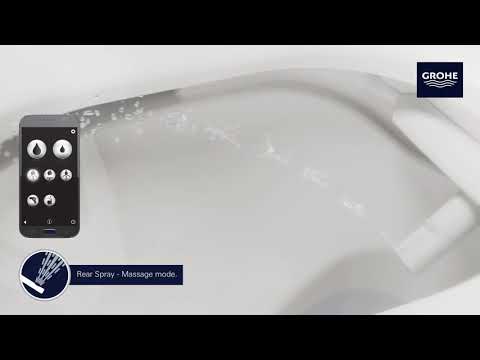 Чаша подвесного унитаза Grohe Sensia Arena (39354SH0) со встроенным феном 13