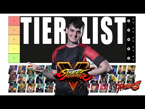 Tier list SFV con gBots | Rivarsal