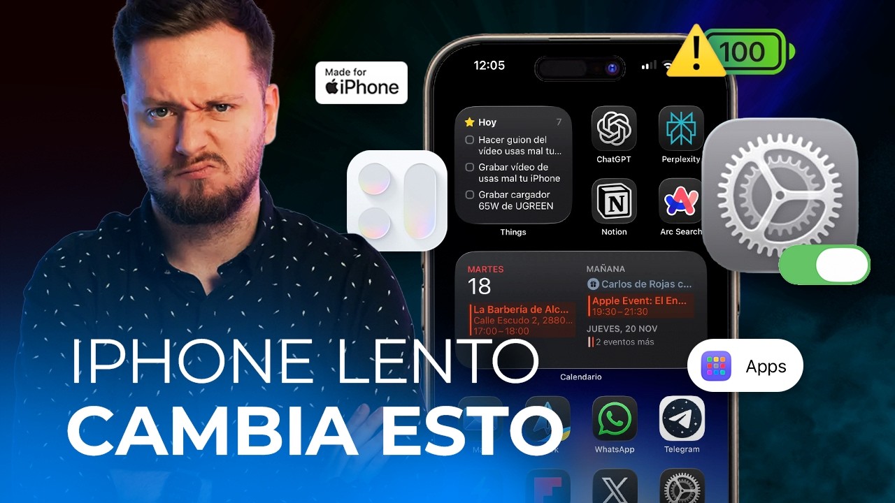 Haz ESTO si tu iPhone va lento: Los 10 errores que debes corregir AHORA