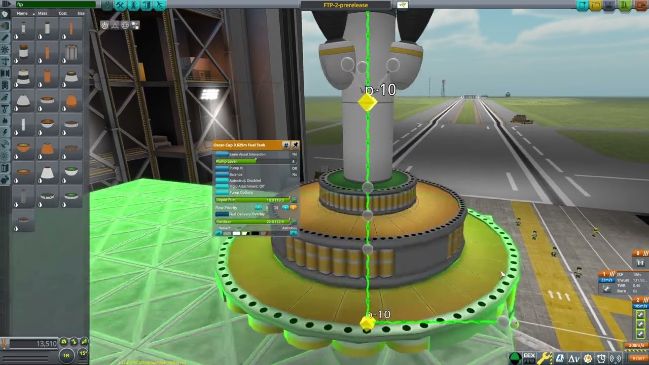 Add on / mod testing: [ Fuel Tanks Plus (FTP)  by NecroBones]