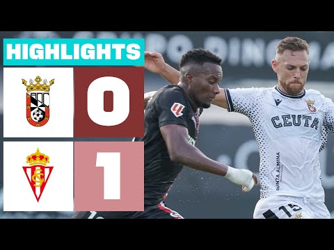 AD CEUTA FC 0 - 1 REAL SPORTING | RESUMEN LALIGA HYPERMOTION