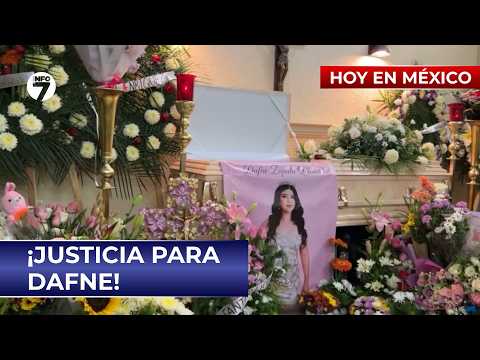 Despiden a Dafne Zapata entre lágrimas y exigencias de justicia | INFO7