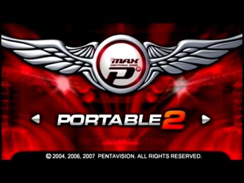 DJMAX Portable 2 Title Screen