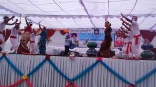 preview picture of video 'Bihu Dance ( Guru Kashi University ; Talwandi Sabo (Bathinda) )'