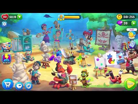 Fishdom 6491 Level - 33 moves - NO BooSTERS