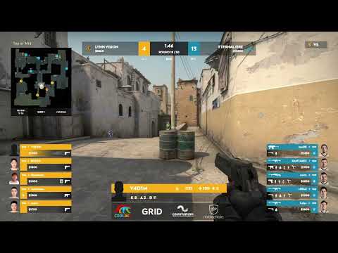 CS:GO | [EN] Eternal Fire vs. Lynn Vision   Main Swiss Stage Round game csgo moments
