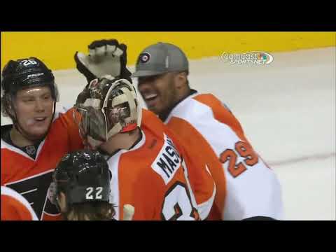 Steve Mason scrum with Brendan Gallagher and Brian Gionta | Ray Emery approved | 12/12/13