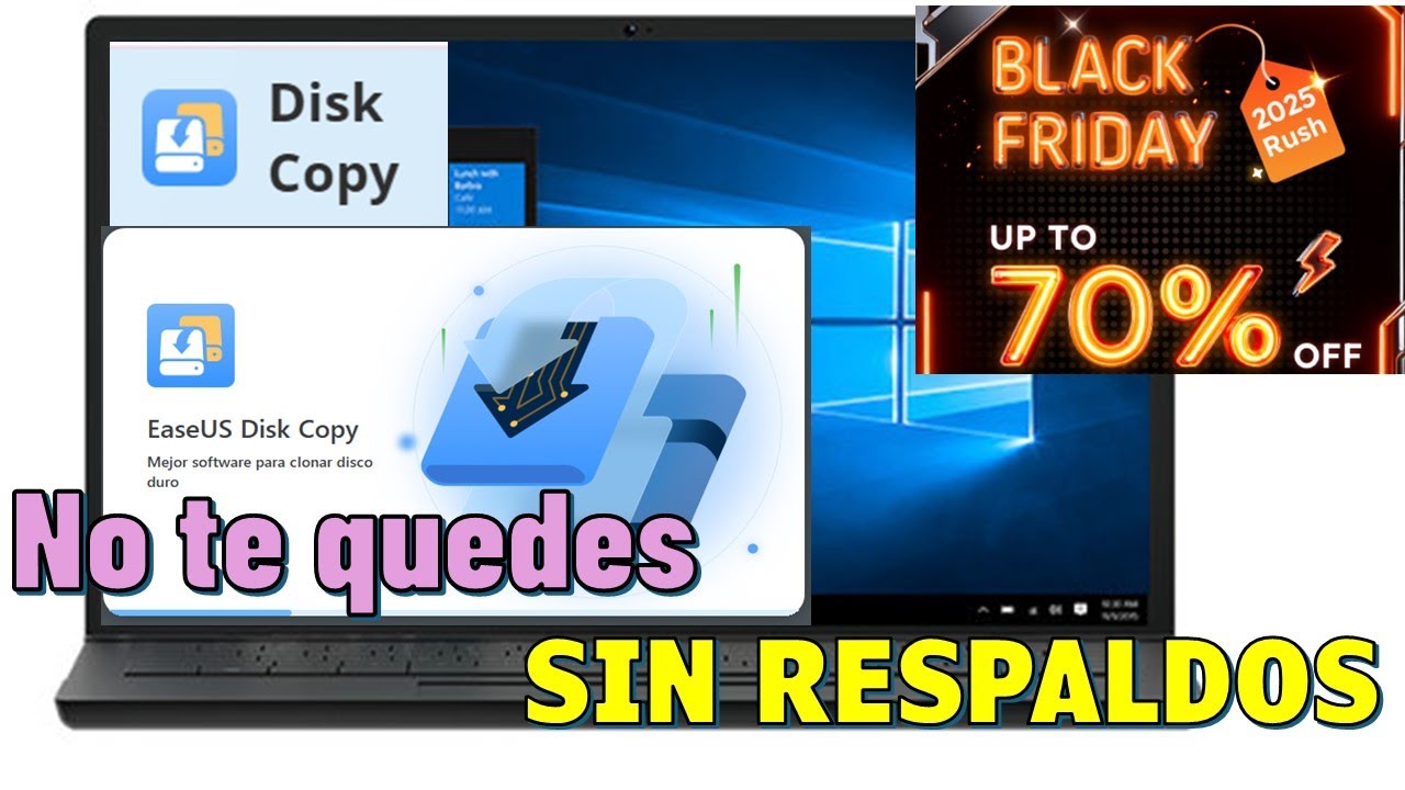 No pierdas ningún archivo de tu viejo W10✨Copia tu Sistema, Archivos, Programas y Configuraciones.