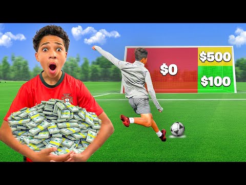 1 Goal = $100 vs RONALDO JR