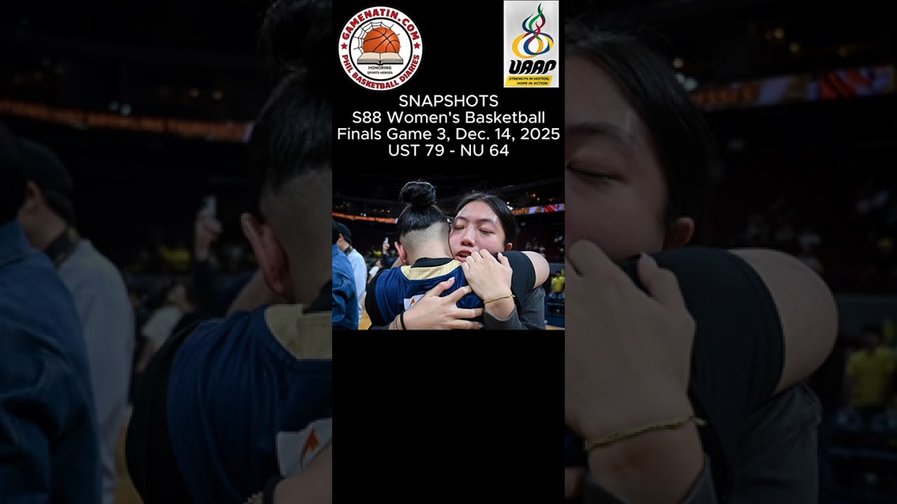 Snapshots: Women's Basketball Finals G3: UST 79 - NU 64
