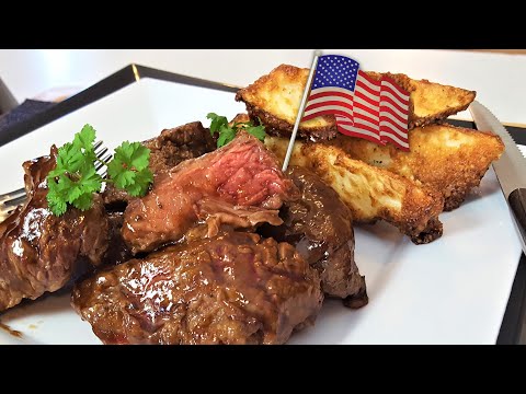 I Tried Guy Fieri’s Steak Tips in My Ninja Foodi!