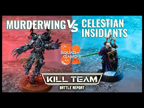 Murderwing vs. Celestian Insidiants | Kill Team Battle Report