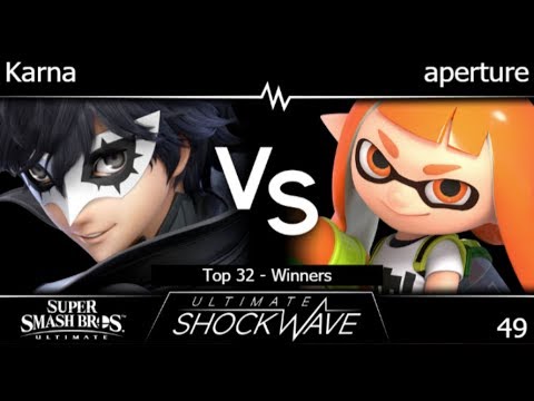 USW 49 - Karna (Joker) vs RZE | aperture (Inkling) Top 32 - Winners - SSBU