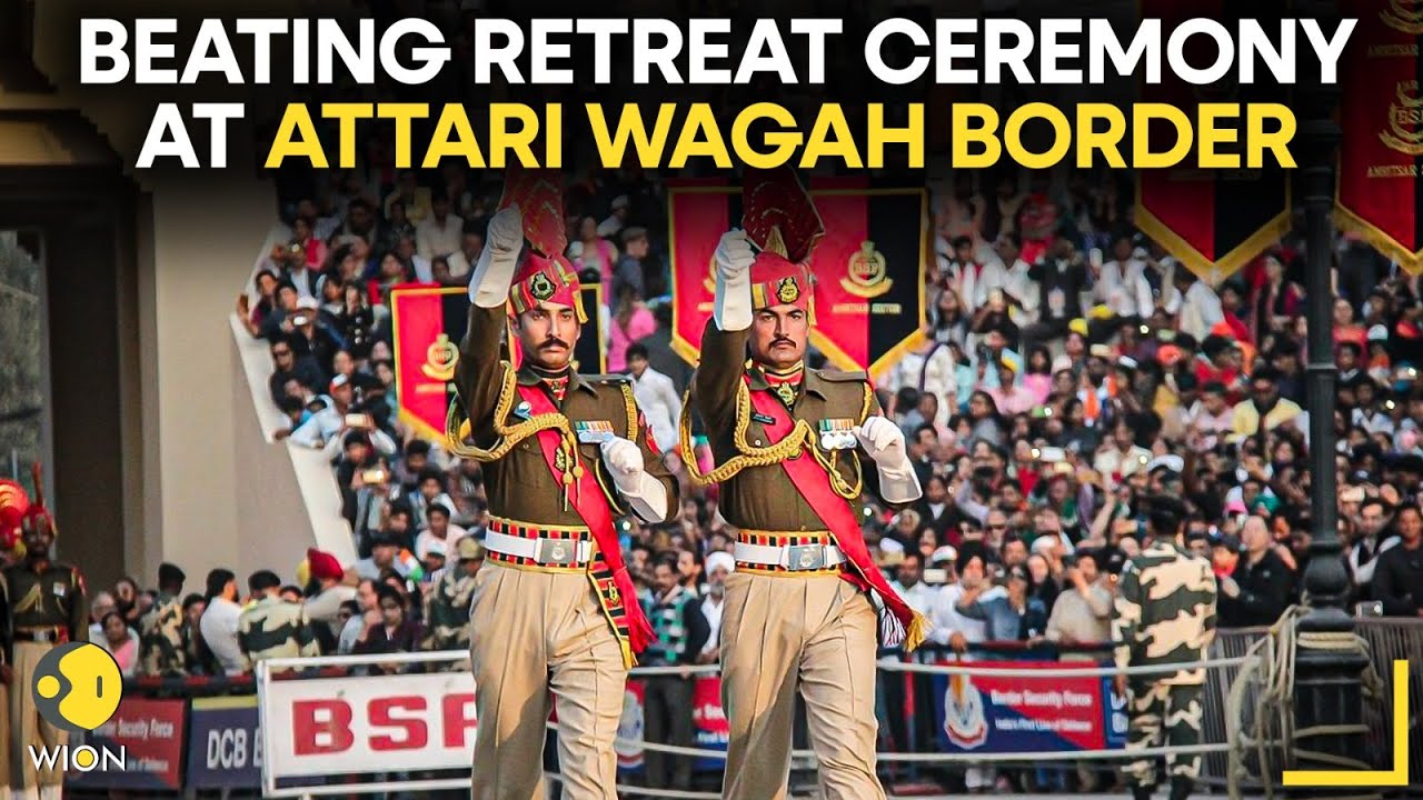 Independence Day LIVE: Indians Witness Beating Retreat Ceremony at Attari-Wagah Border | WION