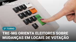 TRE-MG ORIENTA ELEITORES SOBRE MUDANÇAS EM SEÇÕES ELEITORAIS PARA O 2º TURNO DAS ELEIÇÕES