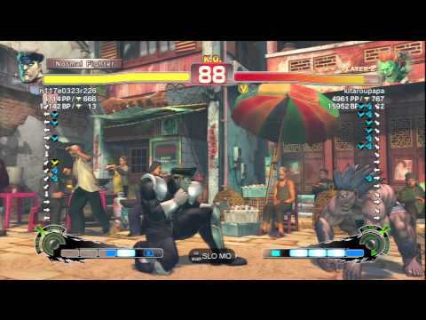 n117e0323r226 [M.Bison] Vs kitaroupapa [Blanka] SSF4 AE Japanese Online Ranked Matches - PSN