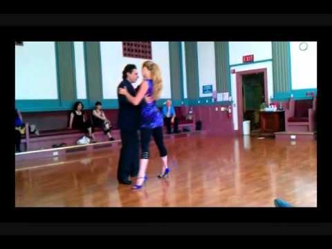 Argentine Tango Steps: Sacadas + Follower Planeo  www.tangonation.com 8/2011
