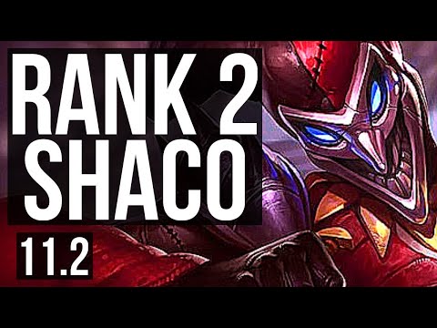 SHACO vs GRAGAS (JUNGLE) | Rank 2 Shaco, 5/0/4 | NA Master | v11.2