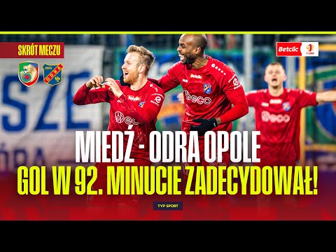 SUMMARY: MIEDŹ LEGNICA – ODRA OPOLE. A 92nd-MINUTE GOAL DECIDED! BETCLIC 1 LIGA – ROUND 19