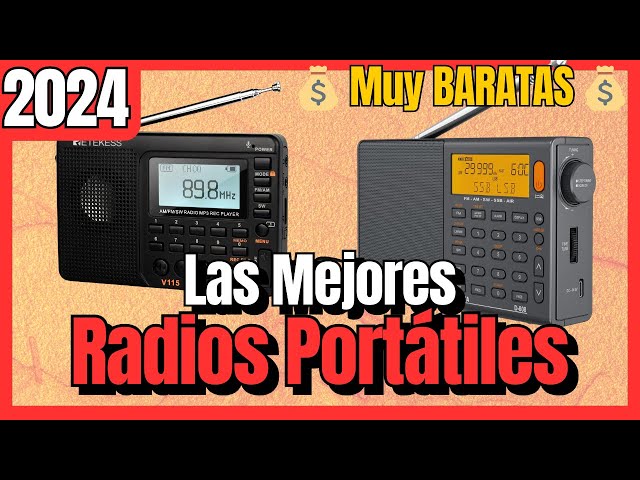 Vídeo relacionado con Radio Portátil, Radio de Transistor Am FM Portátil Operada por 2 Pilas AA Pequeña con Conector para Auriculares para Regalos de Ancianos para Viajes Al Aire Libre