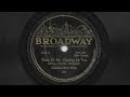 Think Of Me Thinking Of You - Checker Box Boys - 1928