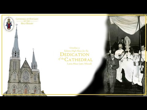 Vancouver Cathedral Live - Tuesday, October 3 at 6:30 PM Latin Mass