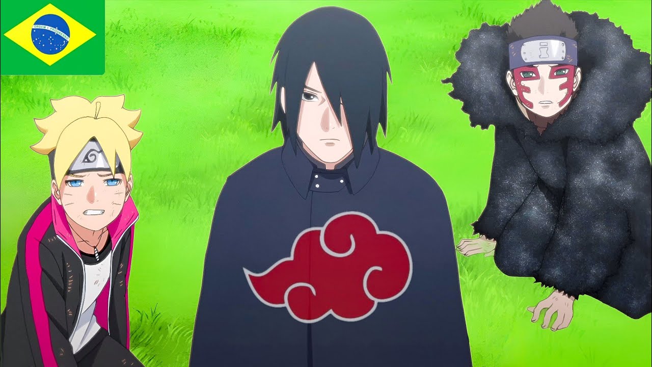 🇧🇷 SASUKE salva Boruto e SHINKE | URASHIKI OTSUTSUKI em Busca do SHUKAKU