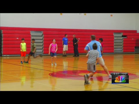 Police summer camp encourages positive relationship between officers and kids