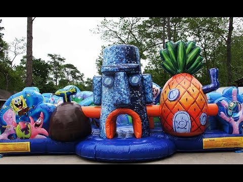 360° Spongebob Toddler Bounce House | Sky High Party Rentals