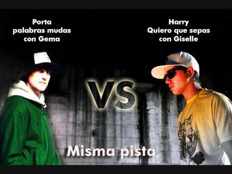 palabras mudas con gema VS Harry, quiero que sepas con Giselle