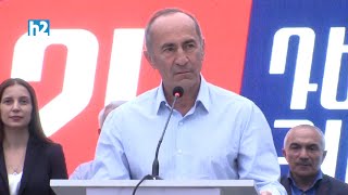 Ոչինչ թող դիտարկեն, ուրախանան. թշնամին Սյունիքում հետևել է Ռոբերտ Քոչարյանի շարժին։ Լրաբեր