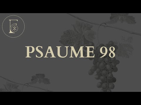 Psaume 98 - Psautier de Genève