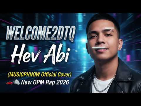 WELCOME2DTQ - Hev Abi @110treyhevabi (MUSICPHNOW@MusicPhNow Official Cover) 🏎️💨 New OPM Rap 2026
