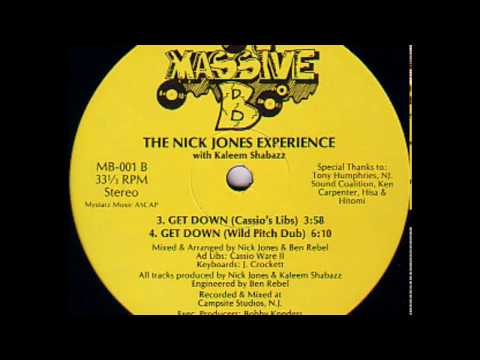 The Nick Jones Experience featuring Cassio Ware II - Get Down