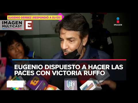 Eugenio Derbez responde a Victoria Ruffo por llamarlo 'viejito'